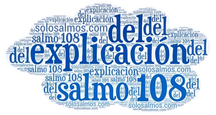 explicación del salmo 108