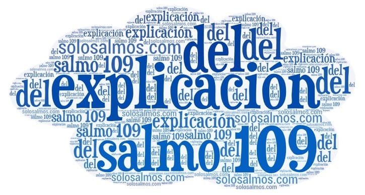 explicación del salmo 109