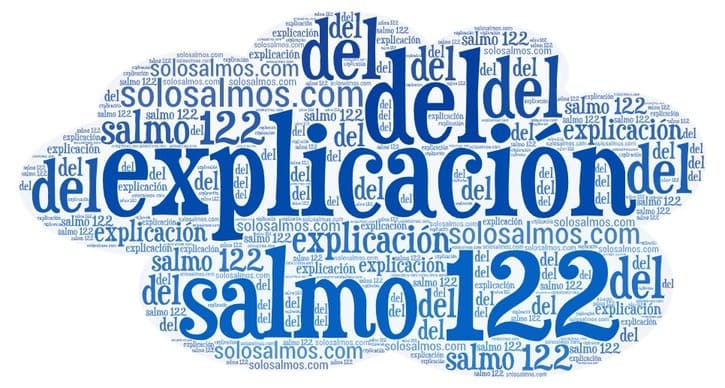 explicación del salmo 122