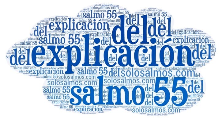 explicación del salmo 55
