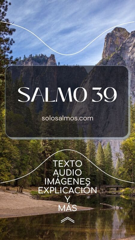 salmo 39 audio, texto, pdf, explicación, 