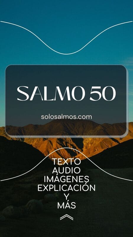 salmo 50 audio, texto, pdf, explicación, 